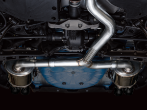 Subaru WRX Performance Exhaust - AWE Tuning - Cat Back Touring - Diamond Black - `22-`27